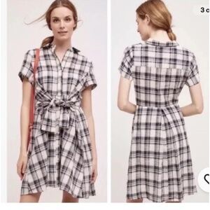 Anthropologie 1.11 Tylho plaid dress, XS, NWT